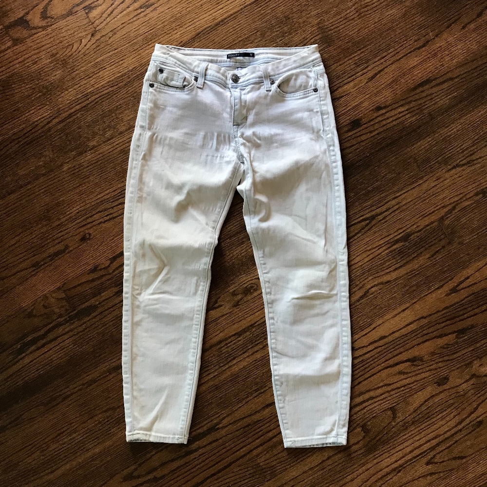 Fidelity Jeans White Wash Skinny Size 29
